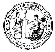 Seal of the North Carolina Licensing Board for General Contractors